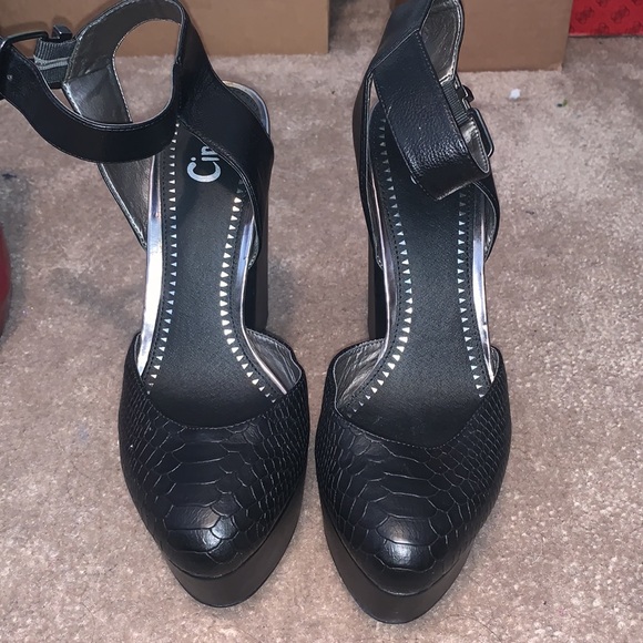 Sam Edelman Circus Ankle Cuff Platforms size 10 - Picture 1 of 10